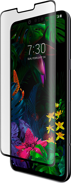 BodyGuardz Pure Arc Curved Tempered Glass Screen Protector - LG G8